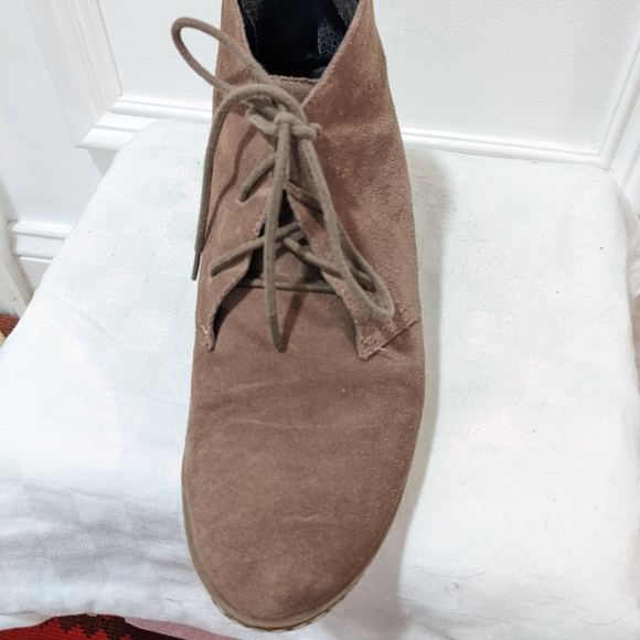 Suede wedges by Franco Sarto - Picture 8 of 13